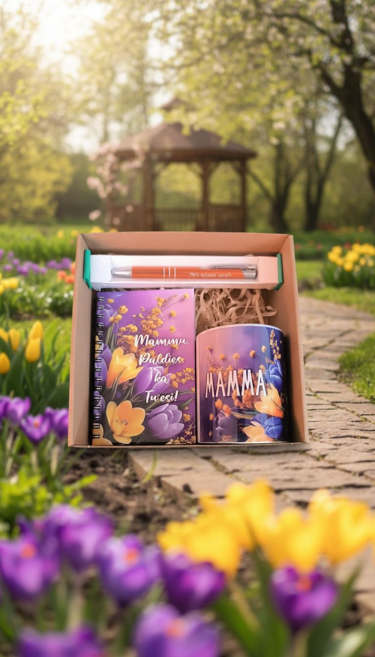 Dāvanu komplekts kaste "Mamma"