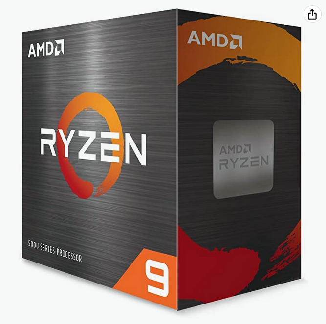AMD Ryzen 9 5900X 12-core, 24-Thread Unlocked Desktop Processor