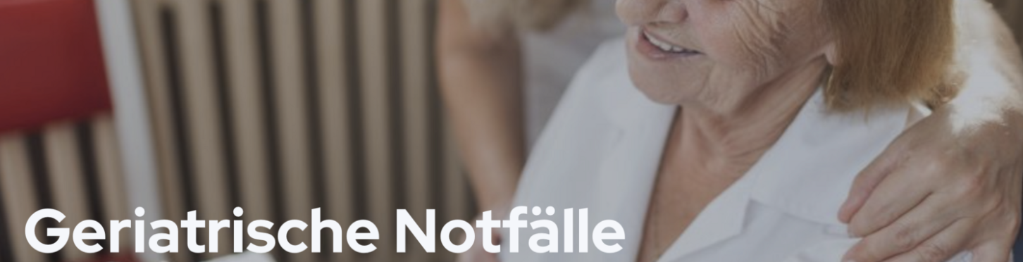 ONLINE ERSTE HILFE IN DER GERIATRIE (mit Teilnahmebescheinigung)