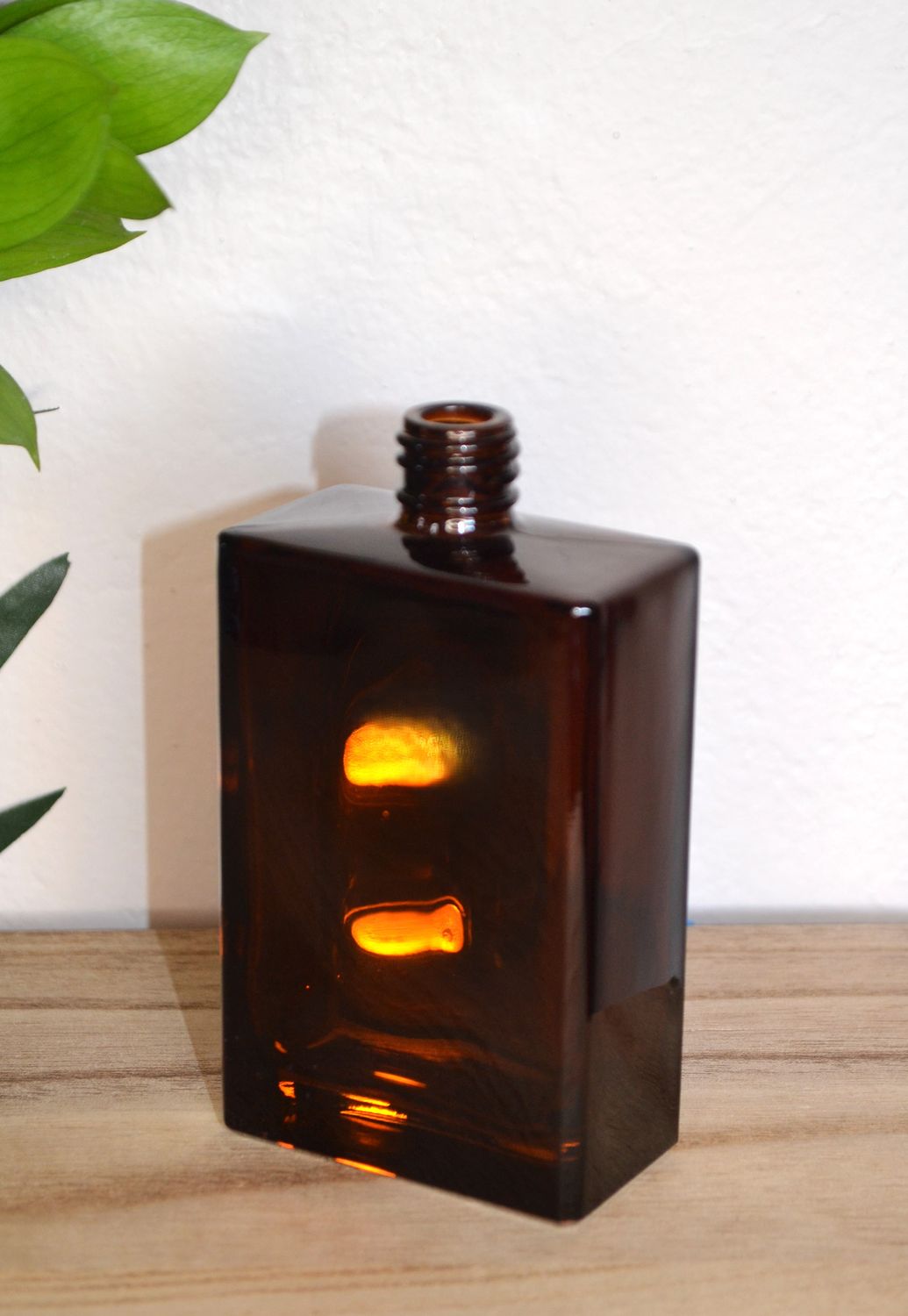 Amber bottle