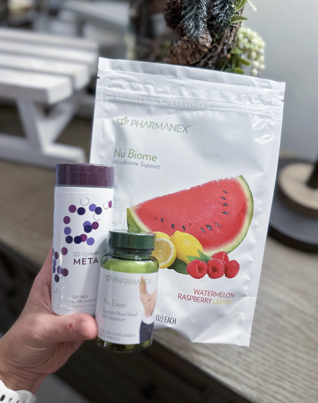 Gut Trio - Meta, Nu Biome (gut drink), &amp; Nu Ease (bloat relief)