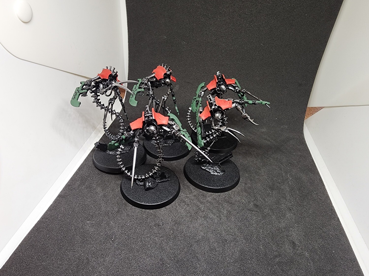 Used Warhammer Necron Ophidian Destroyers