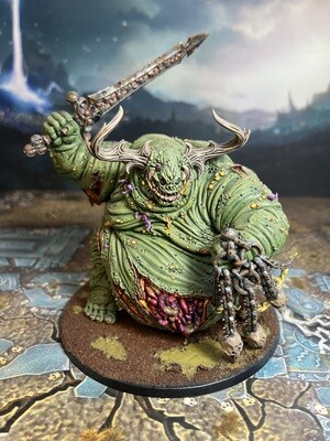 Daemons of Nurgle Great Unclean One Pro Painted