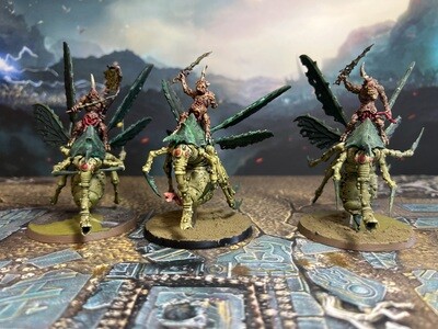 Plague Drones of Nurgle Tabletop Painted