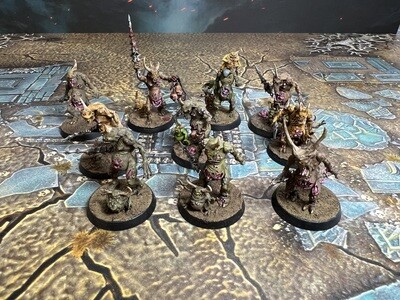 Tabletop Painted Plaguebearers of Nurgle