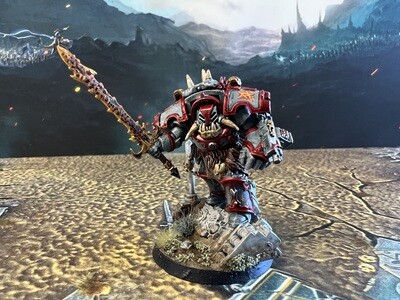 Chaos Space Marines Lord Terminator Conversion