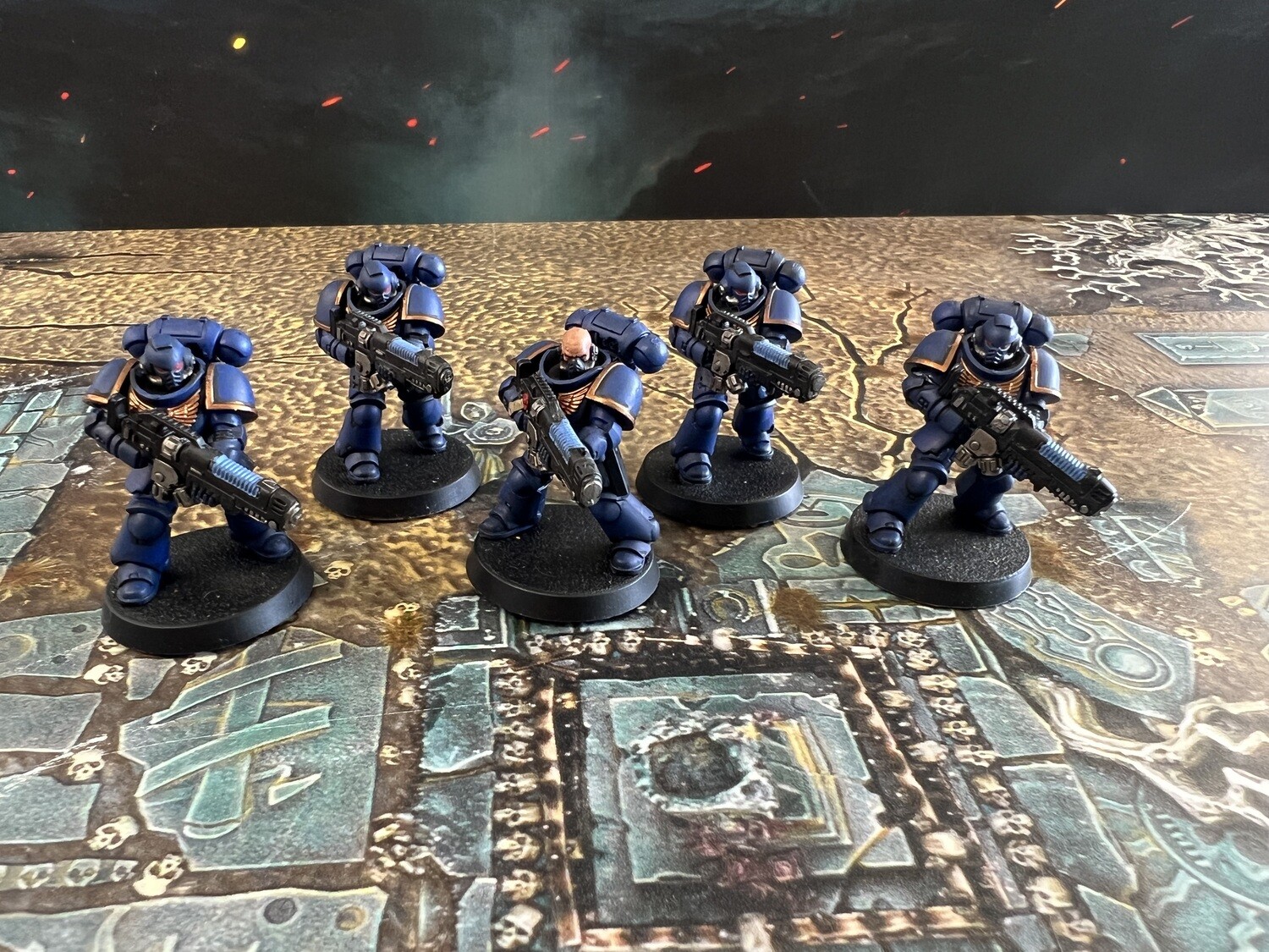 Space Marines Hellblaster Squad