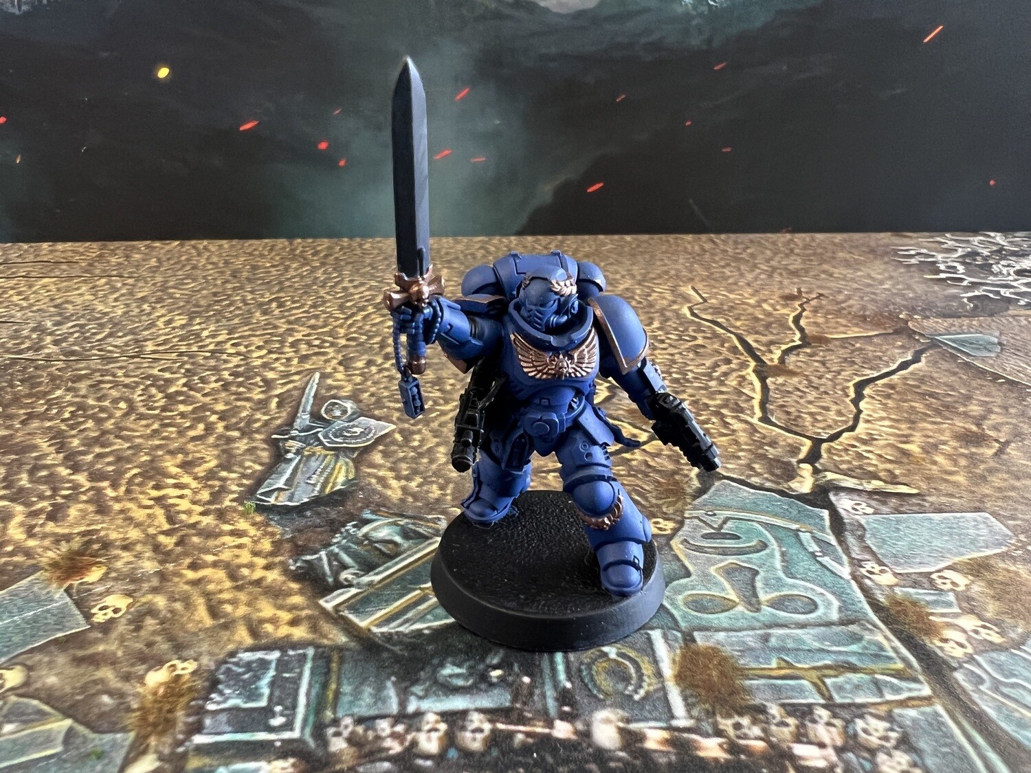 Space Marines Lieutenant #1