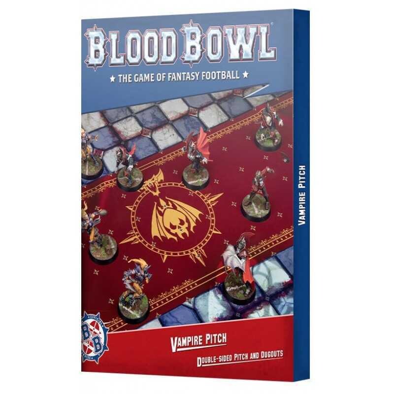 BLOOD BOWL VAMPIRE TEAM PITCH & DUGOUTS