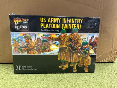Bolt Action US Army Infantry Platoon Winter