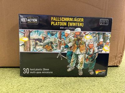 Bolt Action Fallschirmjager Platoon Winter