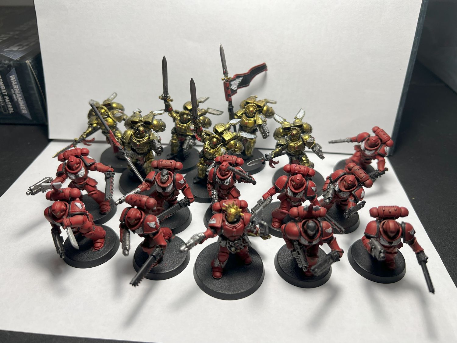 BLOOD ANGELS COMBAT PATROL USED WARHAMMER 40K