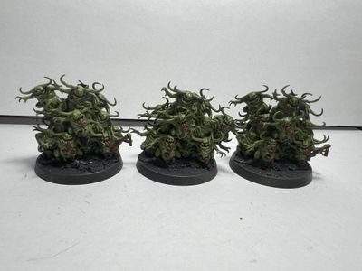 NURGLINGS NURGLE USED WARHAMMER 40K SET 2