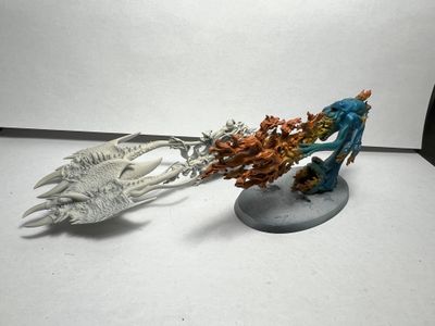BURNING CHARIOT OF TZEENTCH USED WARHAMMER 40K