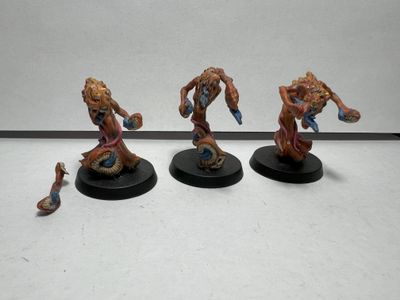 CHAOS FLAMERS OF TZEENTCH USED WARHAMMER 40K OLD WORLD SIGMAR OLDHAMMER SET 2