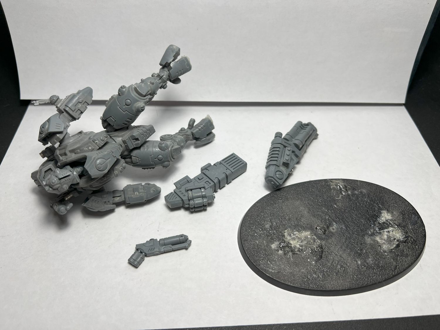 TAU T&#39;AU XV95 Ghostkeel Battlesuit USED WARHAMMER 40K