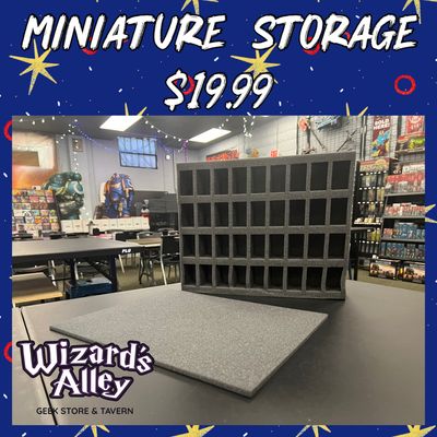 Miniature Storage Foam