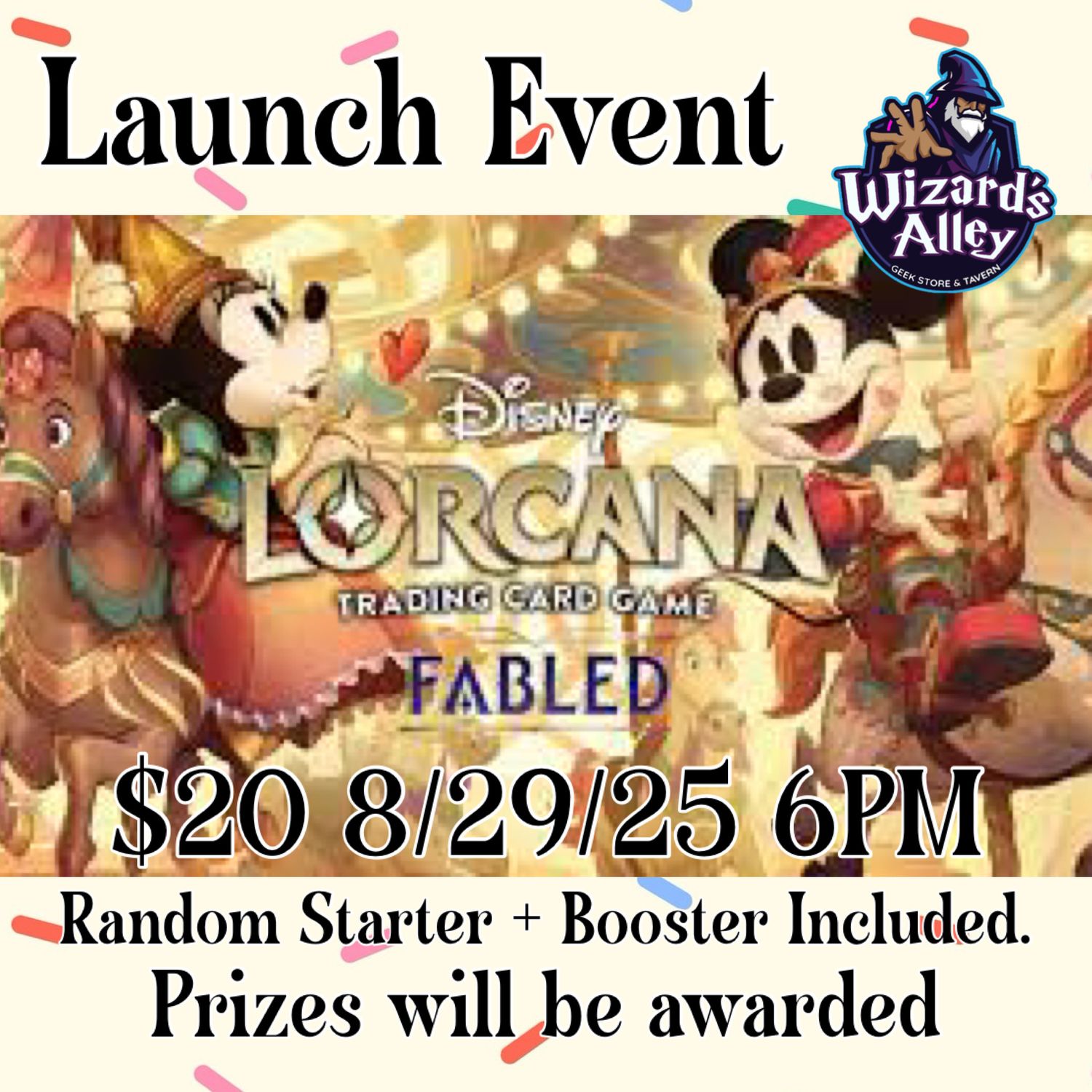 Disney Lorcana Fabled Launch Event