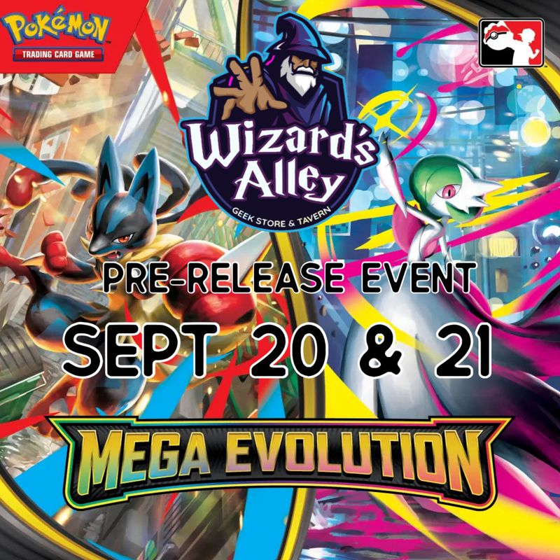 POKEMON SUNDAY SEPT 21TH: Pokémon Mega Evolution Pre-Release Event