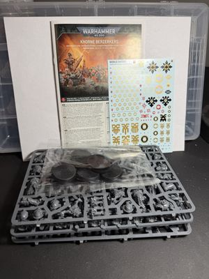 WORLD EATERS BERZERKERS OPENED ON SPRUE