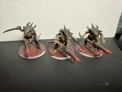 TYRANID WARRIORS TYRANIDS USED