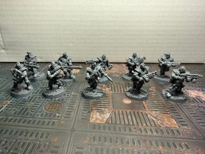 USED WARHAMMER 40K NECROMUNDA ORLOCK GANG #1
