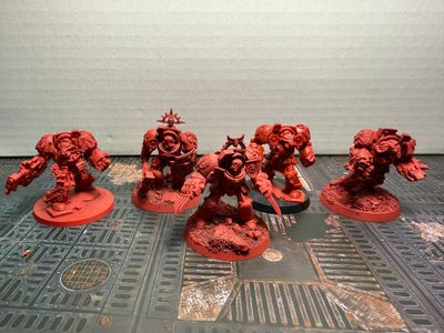 USED BLOOD ANGELS SPACE MARINE TERMINATOR #3