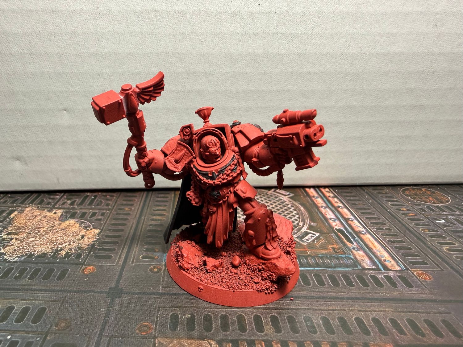 USED WARHAMMER 40K BLOOD ANGELS TERMINATOR CAPTAIN #2
