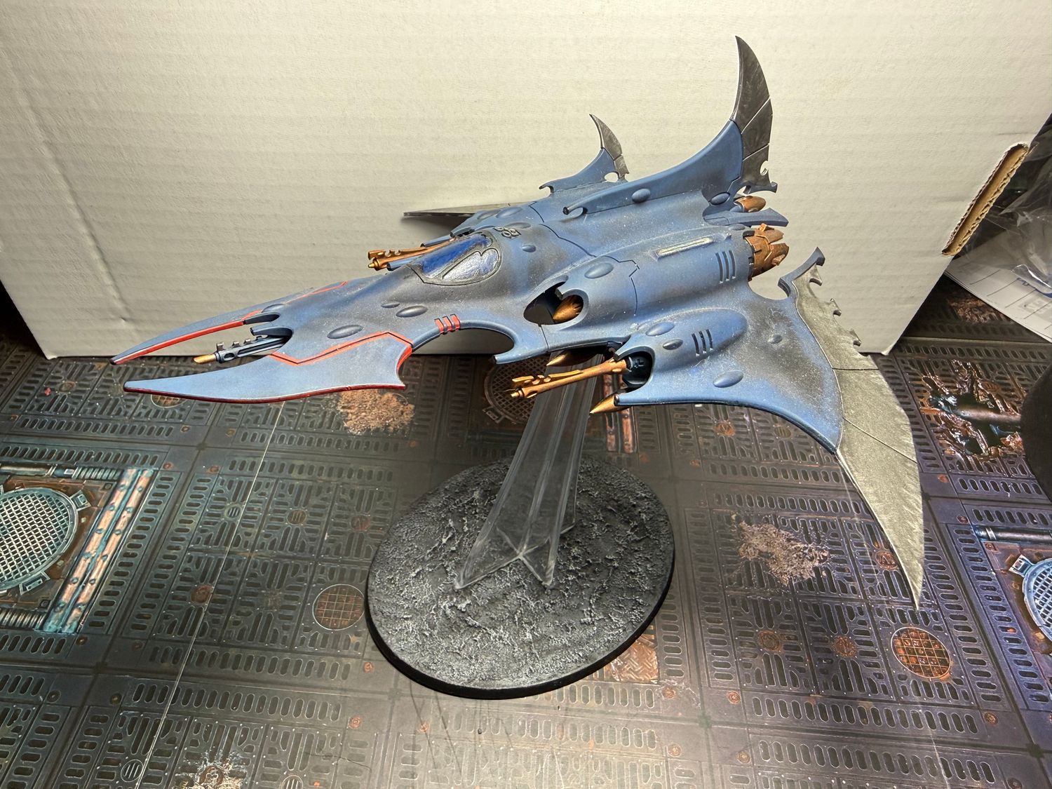 DRUKHARI RAZORWING JETFIGHTER USED WARHAMMER 40K
