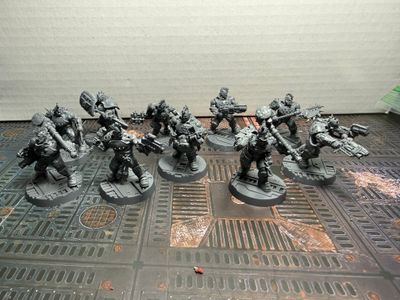 USED WARHAMMER 40K NECROMUNDA GOLIATH GANG