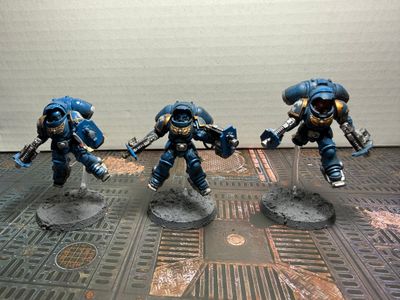 USED WARHAMMER 40K SPACE MARINE INCEPTOR SQUAD