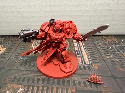 USED WARHAMMER 40K BLOOD ANGELS TERMINATOR CAPTAIN #4