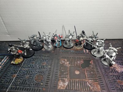 USED WARHAMMER 40K Grey Knights Interceptor Squad
