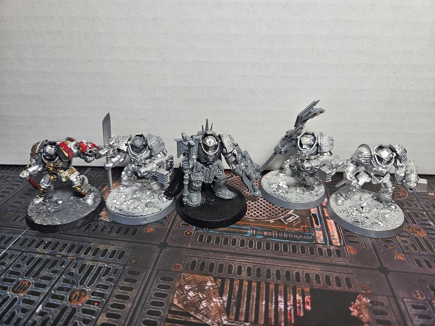 USED WARHAMMER 40K GREY KNIGHT Terminator Squad