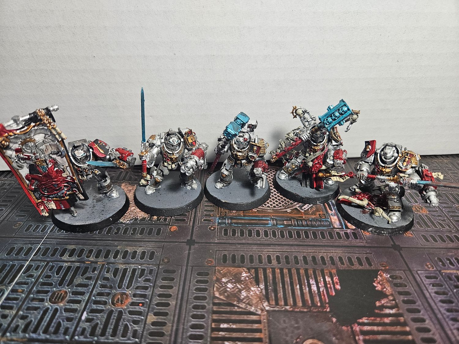 USED WARHAMMER 40K GREY KNIGHT Terminator Paladins