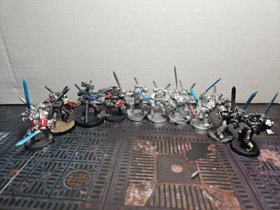 USED WARHAMMER 40K GREY KNIGHT Interceptor Squad