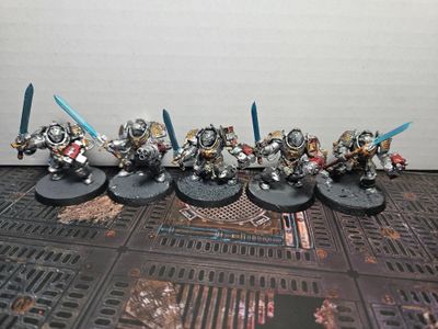 USED WARHAMMER 40K GREY KNIGHT Terminator squad