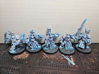 USED WARHAMMER 40K GREY KNIGHT Terminator Squad