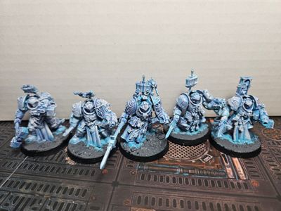 USED WARHAMMER 40K GREY KNIGHT Terminator Squad