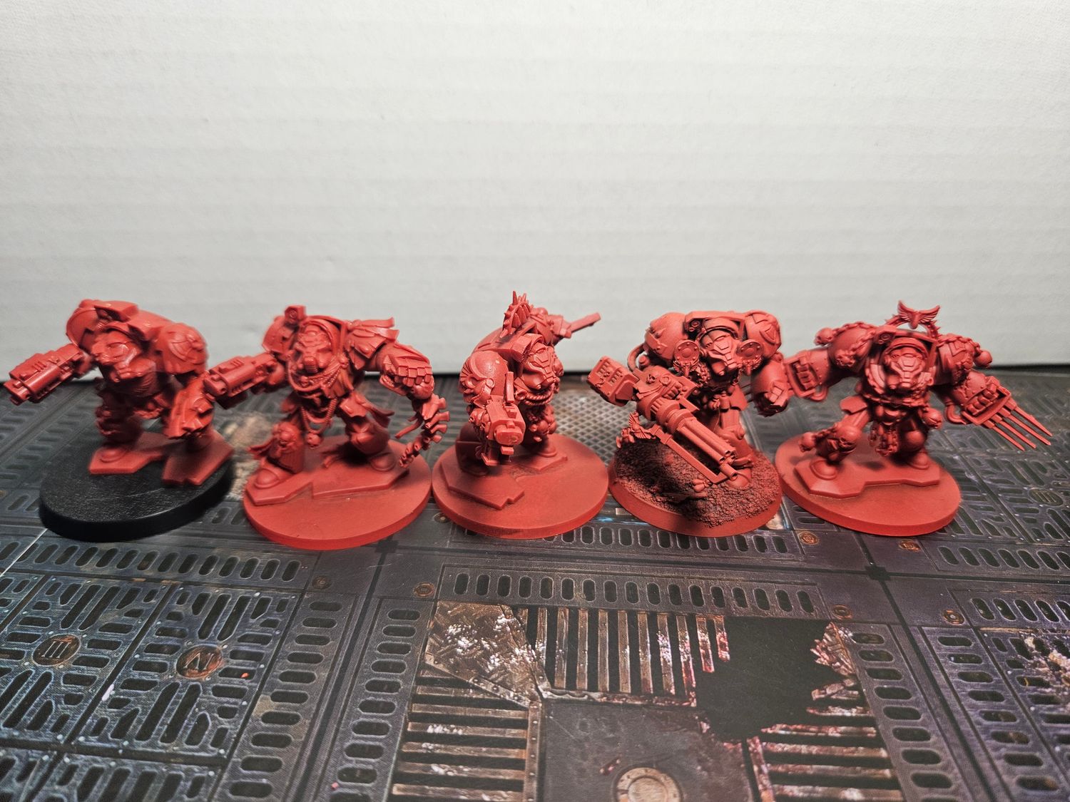 USED WARHAMMER 40K BLOOD ANGEL Terminator squad