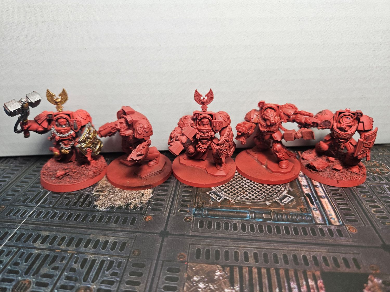 USED WARHAMMER 40K BLOOD ANGEL Terminator squad