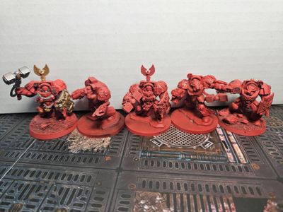 USED WARHAMMER 40K BLOOD ANGEL Terminator squad