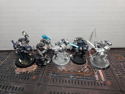 USED WARHAMMER 40K GREY KNIGHT Purgation Squad