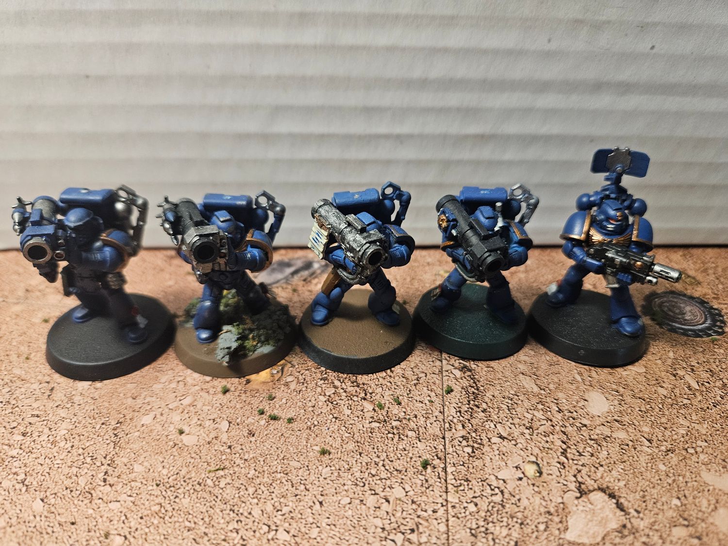 USED WARHAMMER SPACE MARINES Devastator squad