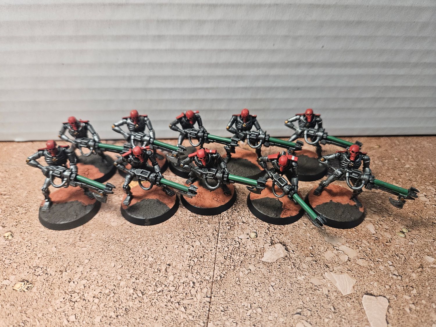 USED WARHAMMER NECRON  warriors