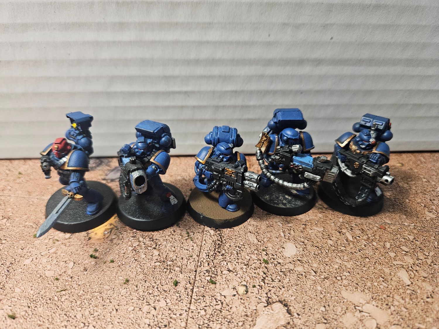 USED WARHAMMER SPACE MARINES Devastator squad