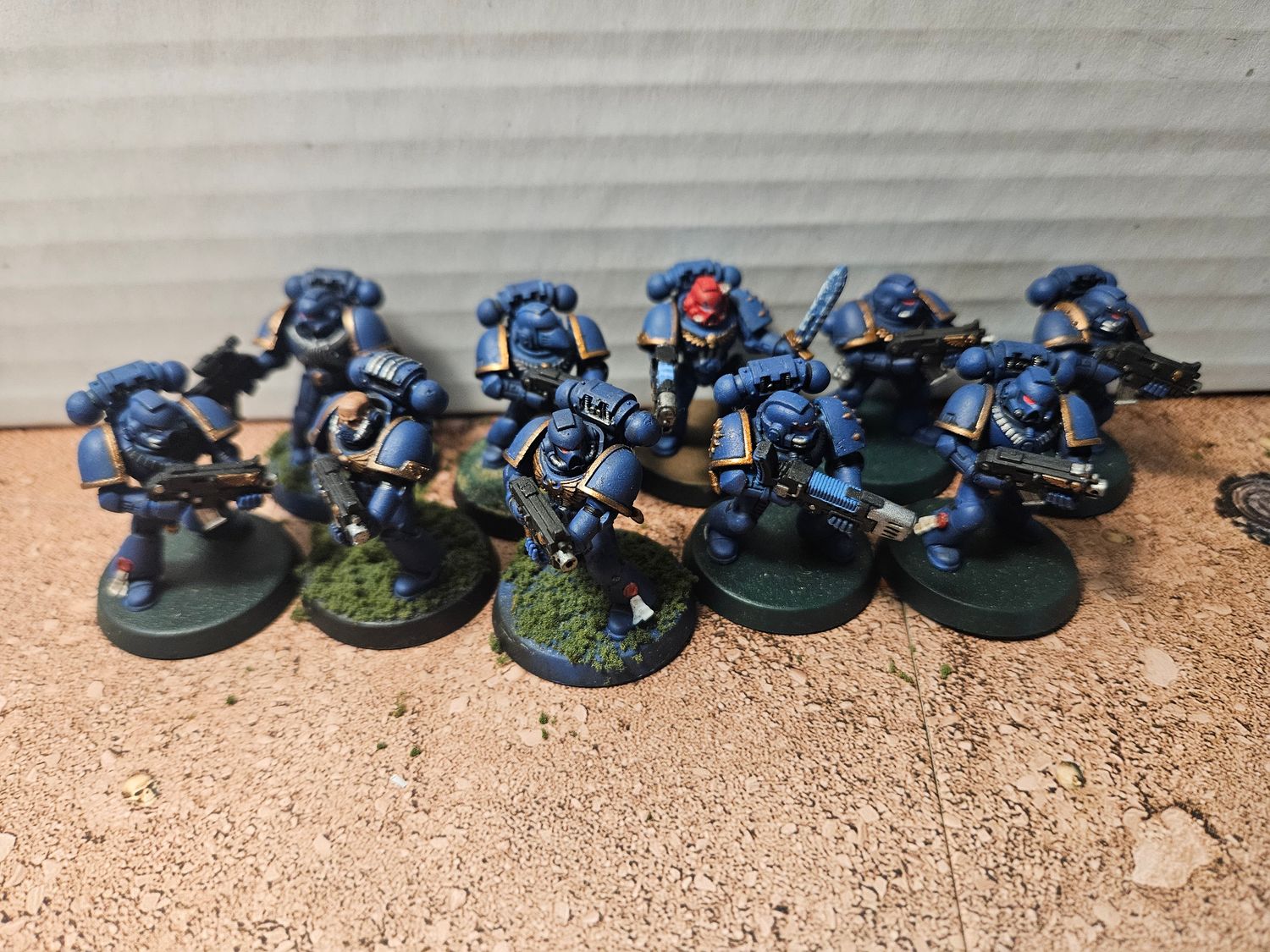 USED WARHAMMER SPACE MARINES Tactical squad