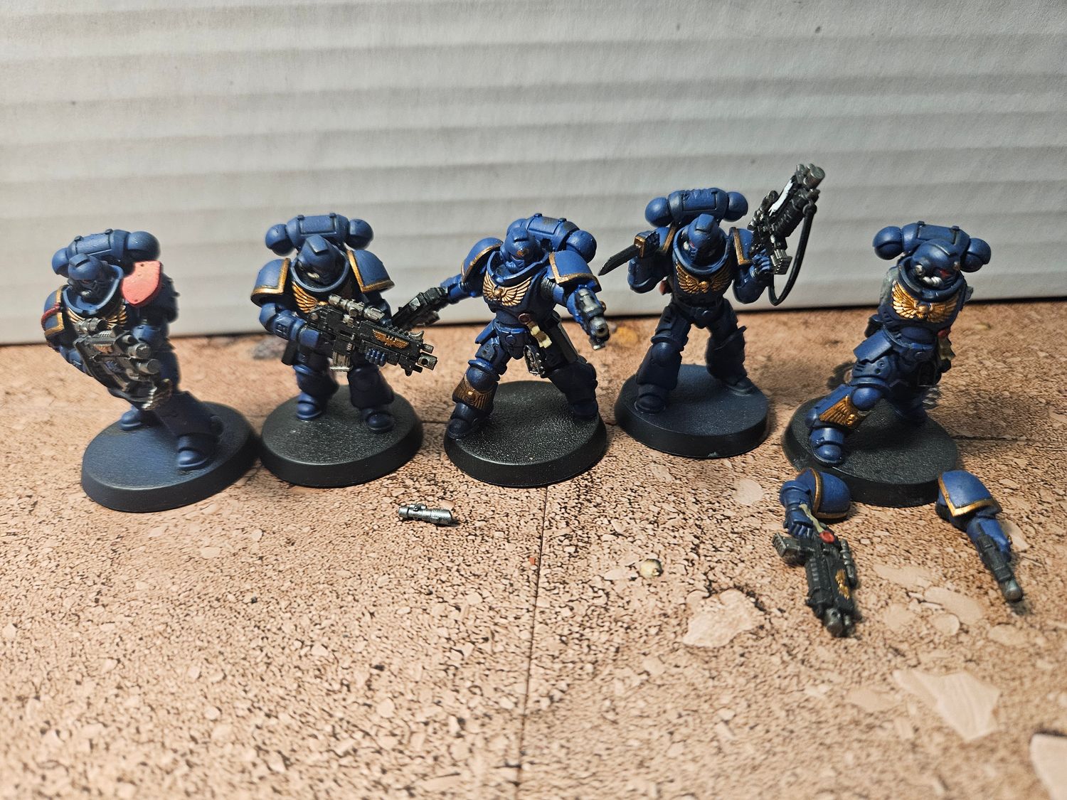 USED WARHAMMER SPACE MARINES intercessor squad