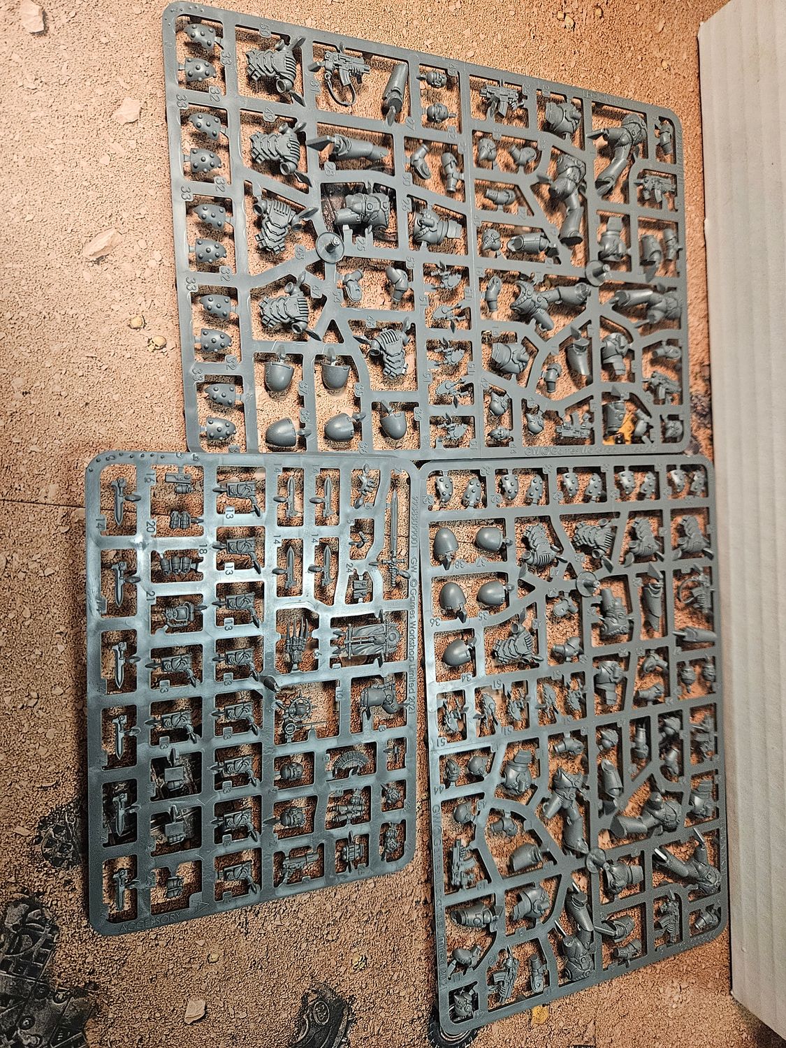 USED WARHAMMER HORUS HERESY Tactical squad (10x)