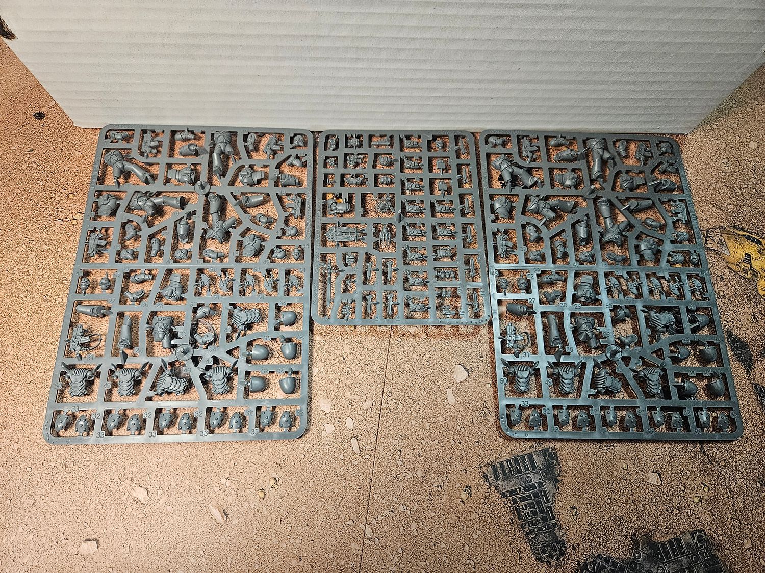 USED WARHAMMER HORUS HERESY Tactical squad (10x)